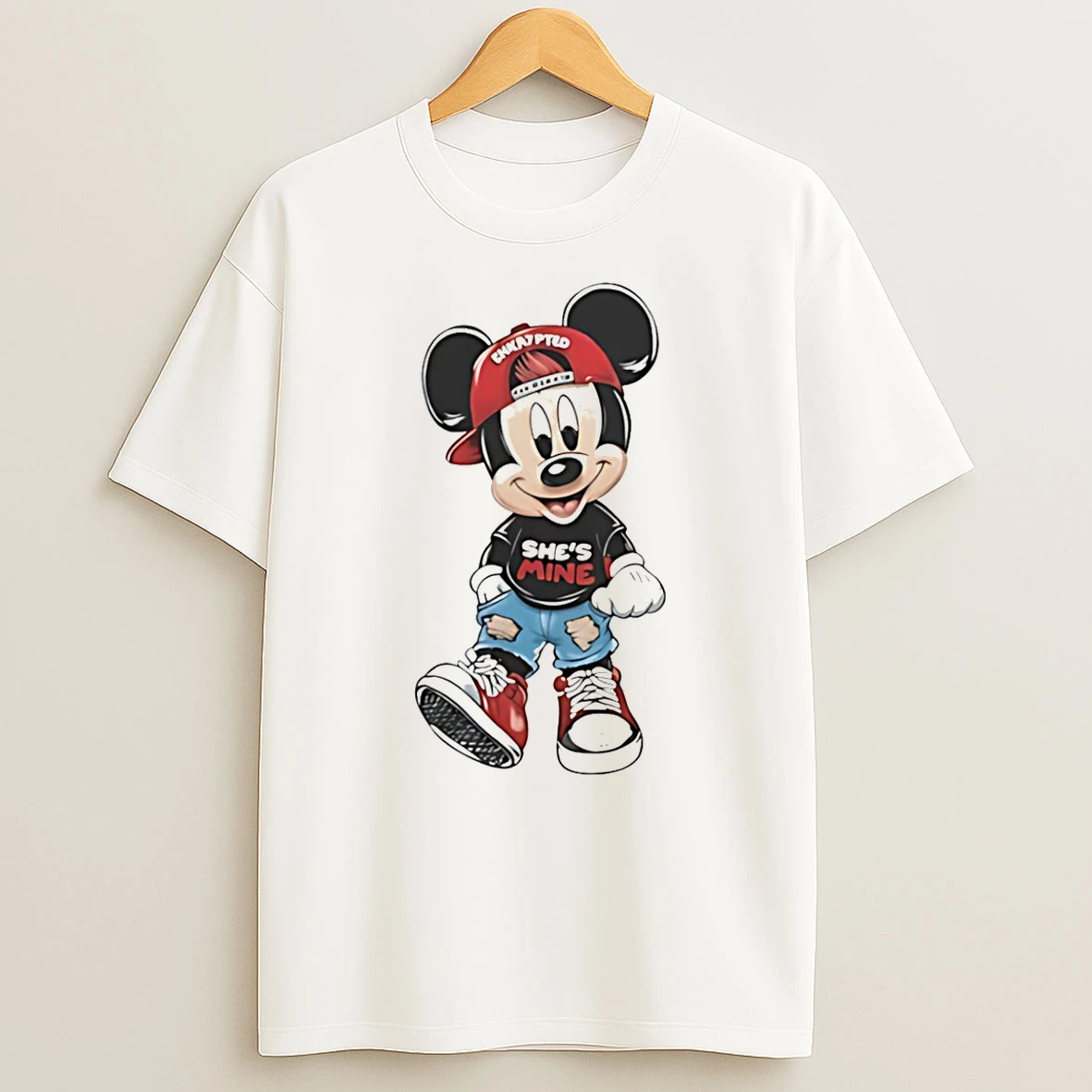 Geoffrey Mosiria Disney Mickey Mouse T Shirt