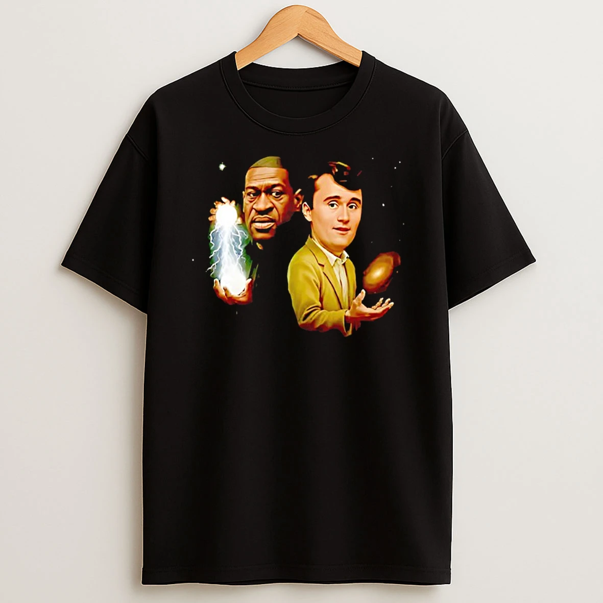 George Floyd And Charlie Kirk Wizard Funny T Shirt