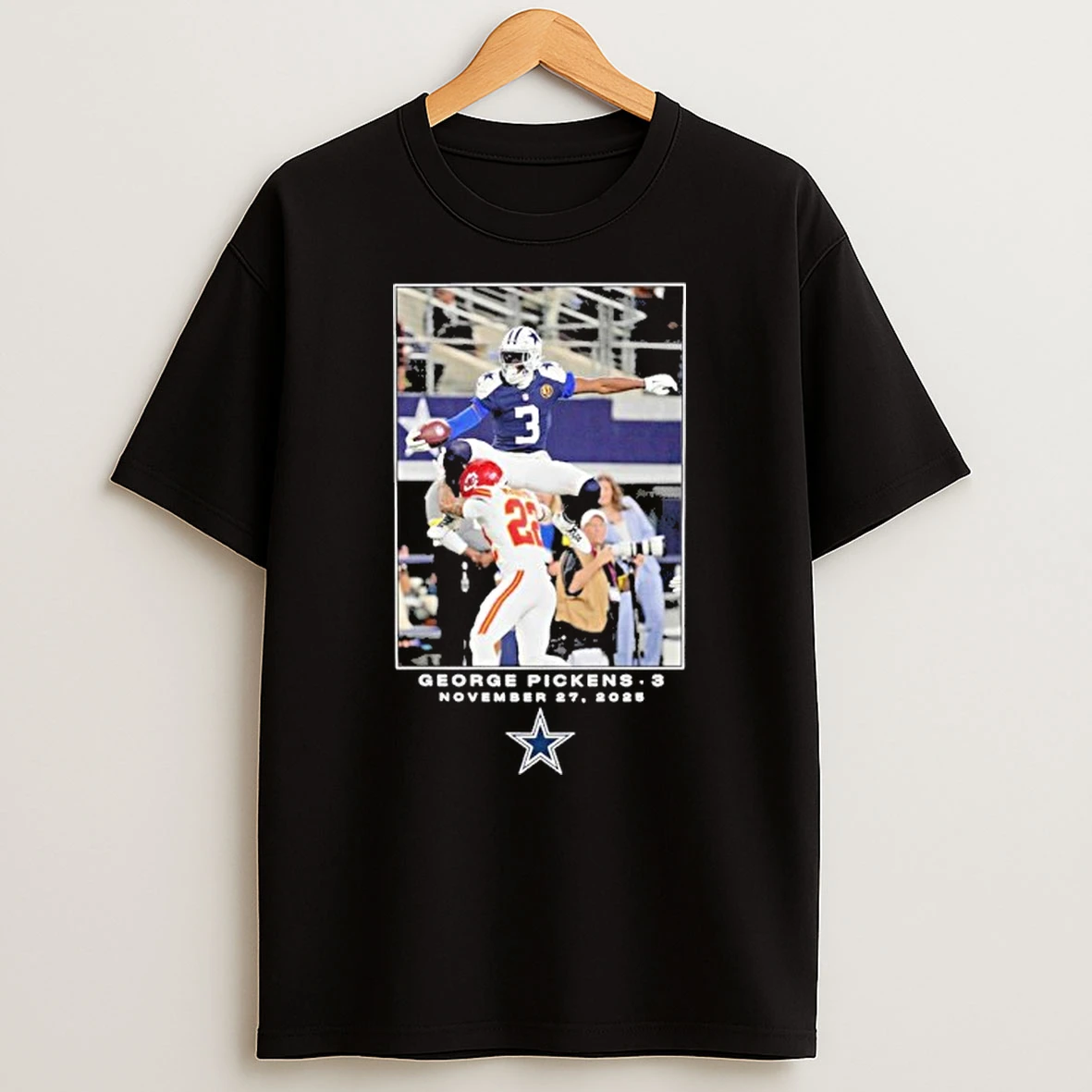 George Pickens Dallas Cowboys Nfl Flash Features Week 13 T Shirt