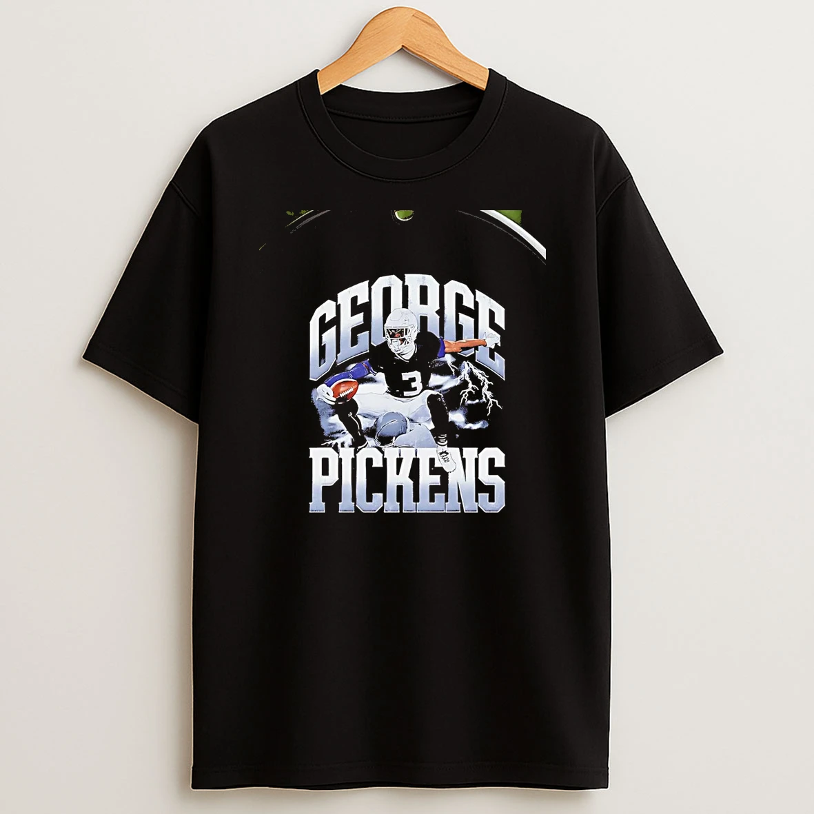 George Pickens Hurdle Dallas Cowboys Chriast T Shirt