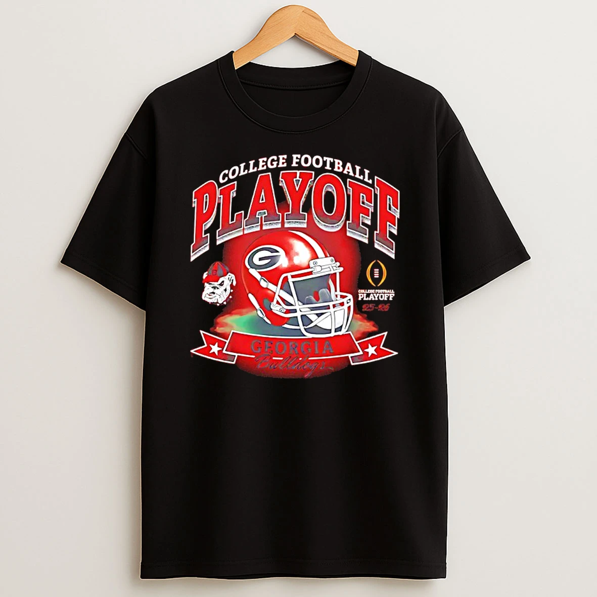 Georgia Bulldogs 2025 26 College Football Playoff Participant T Shirt