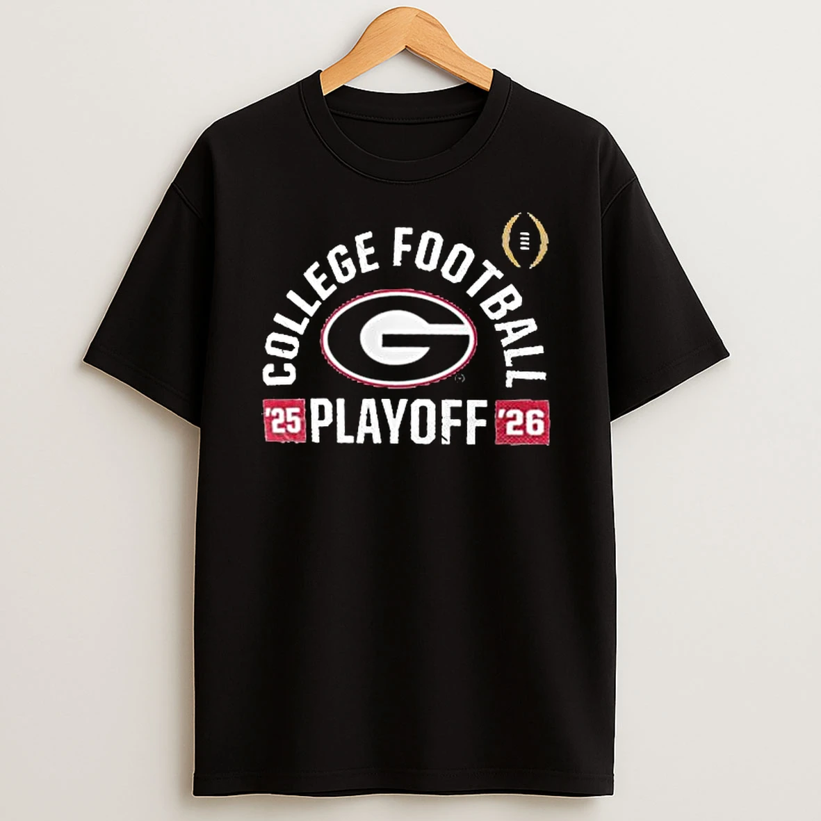 Georgia Bulldogs 2025 26 College Football Playoff Touchdown Glory T Shirt
