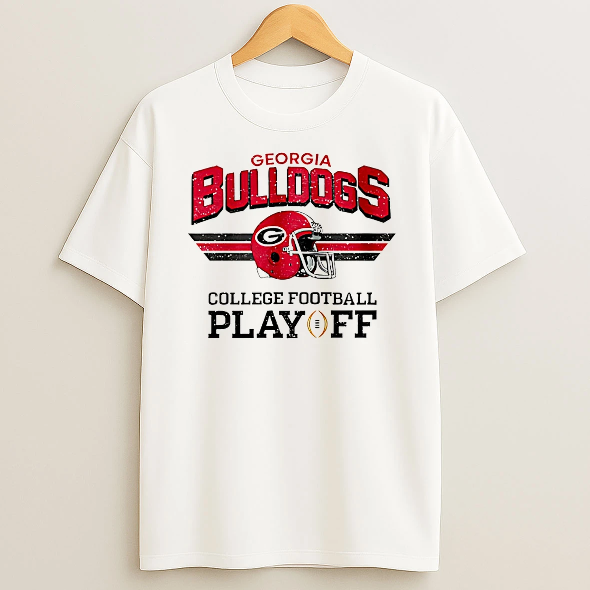Georgia Bulldogs 2025 26 College Football Playoff Helmet T Shirt