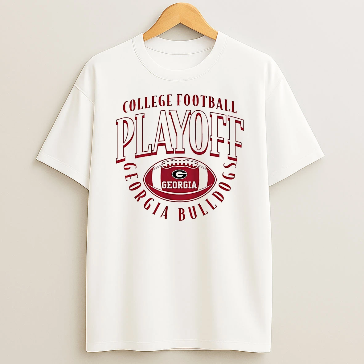 Georgia Bulldogs 2025 Cfp Curve T Shirt