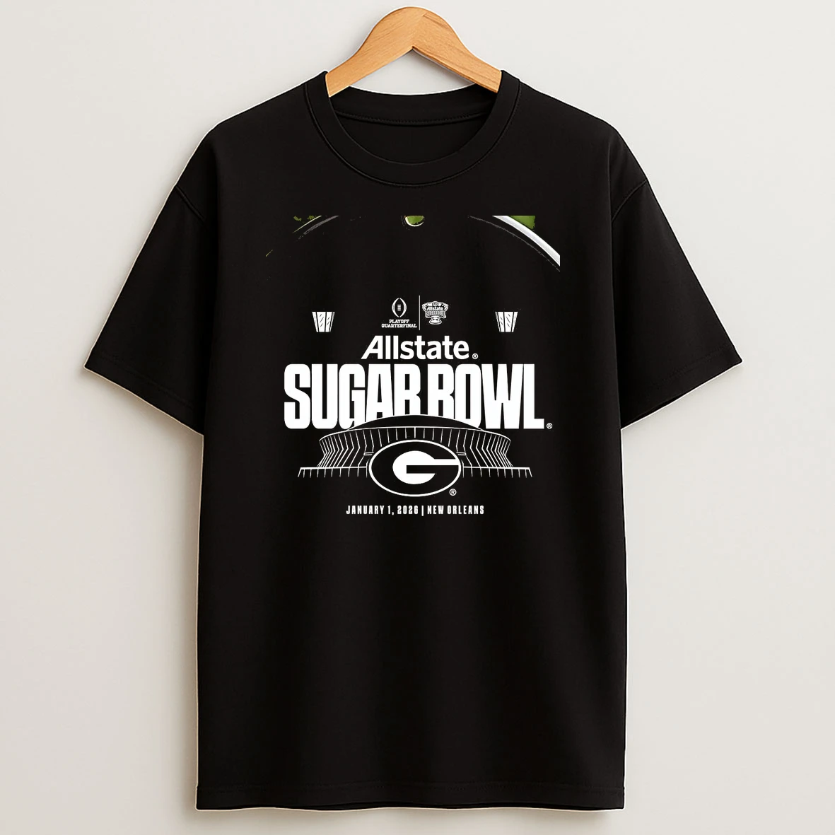 Georgia Bulldogs 2026 Allstate Sugar Bowl Chriast T Shirt