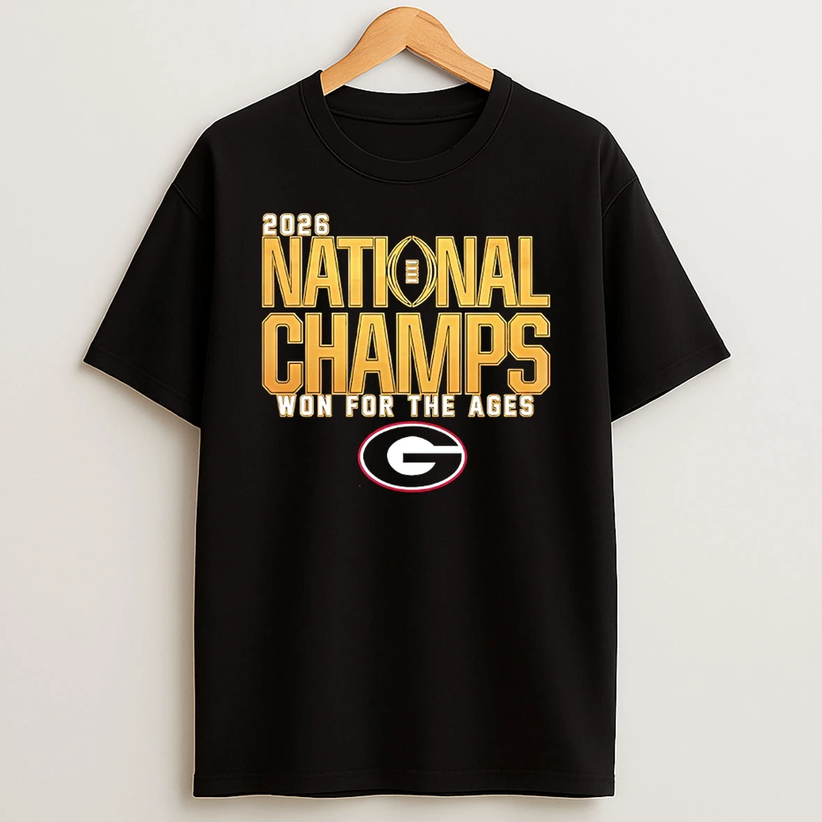 Georgia Bulldogs 2026 National Champs Won For The Ages T Shirt