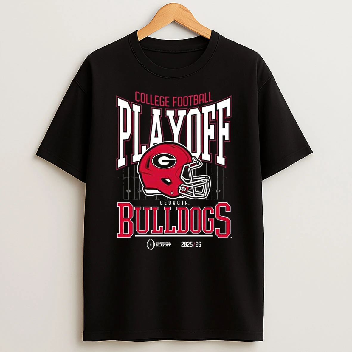 Georgia Bulldogs College Football Playoff Helmet 2025 T Shirt