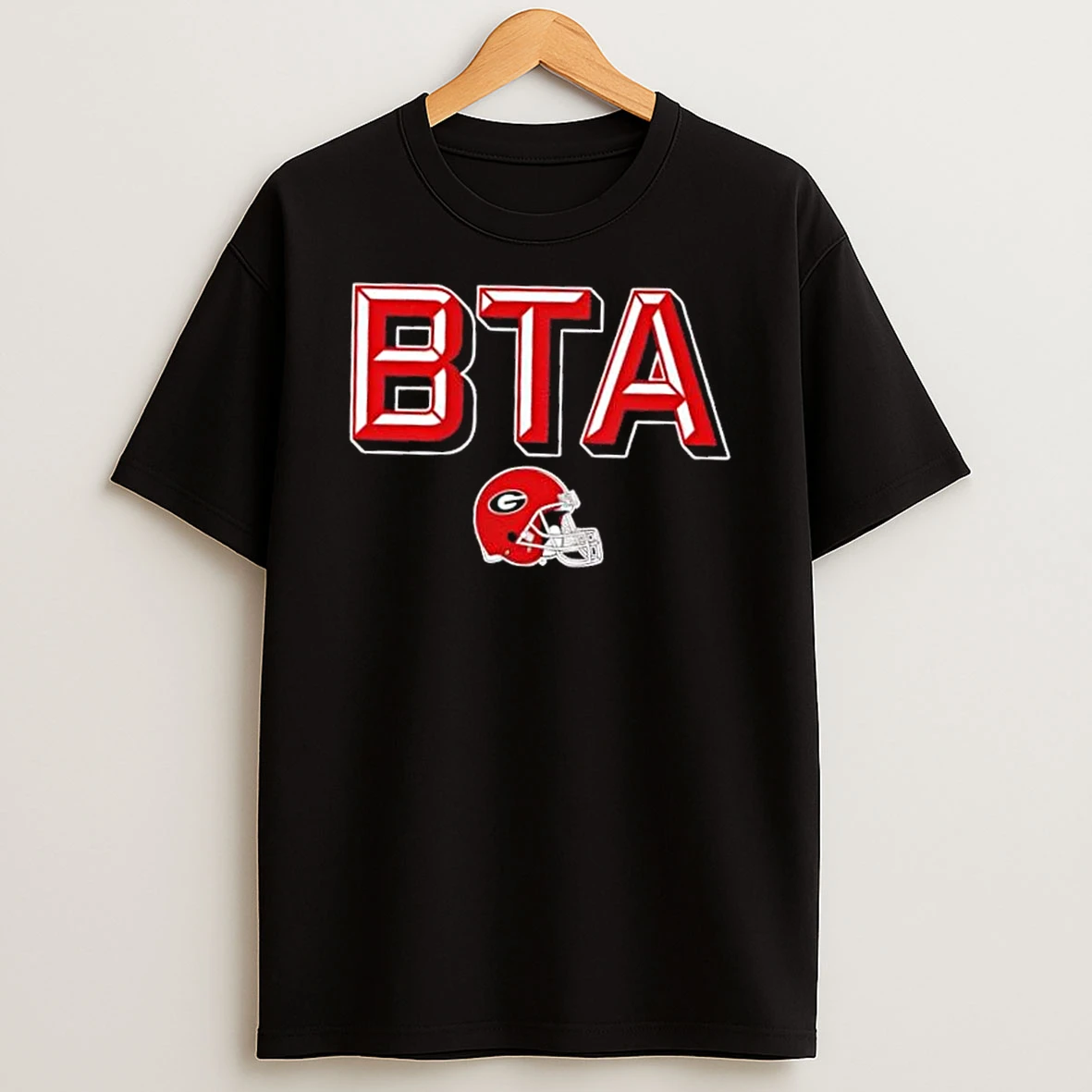 Georgia Bulldogs Football Helmet Bta T Shirt