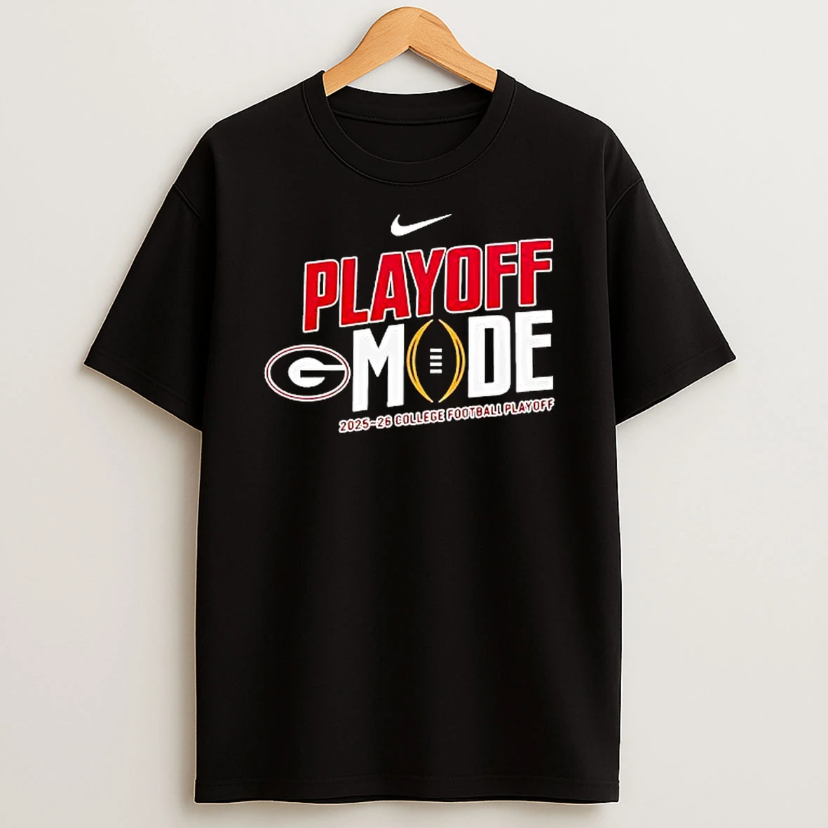 Georgia Bulldogs Playoff Mode Built To Be Champions T Shirt