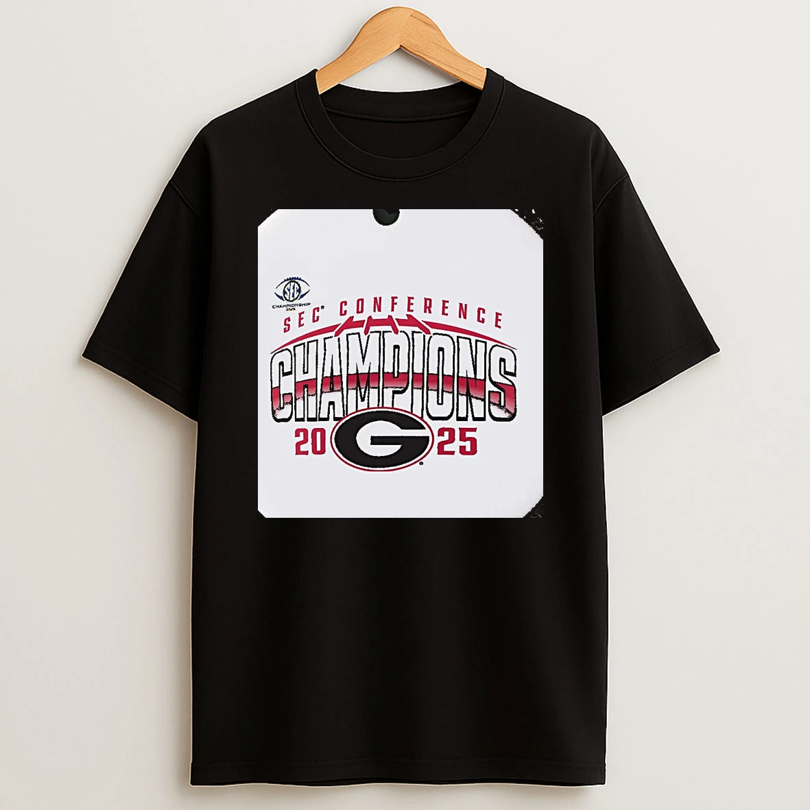 Georgia Bulldogs Sec Conference Champions 2025 Christmas T Shirt
