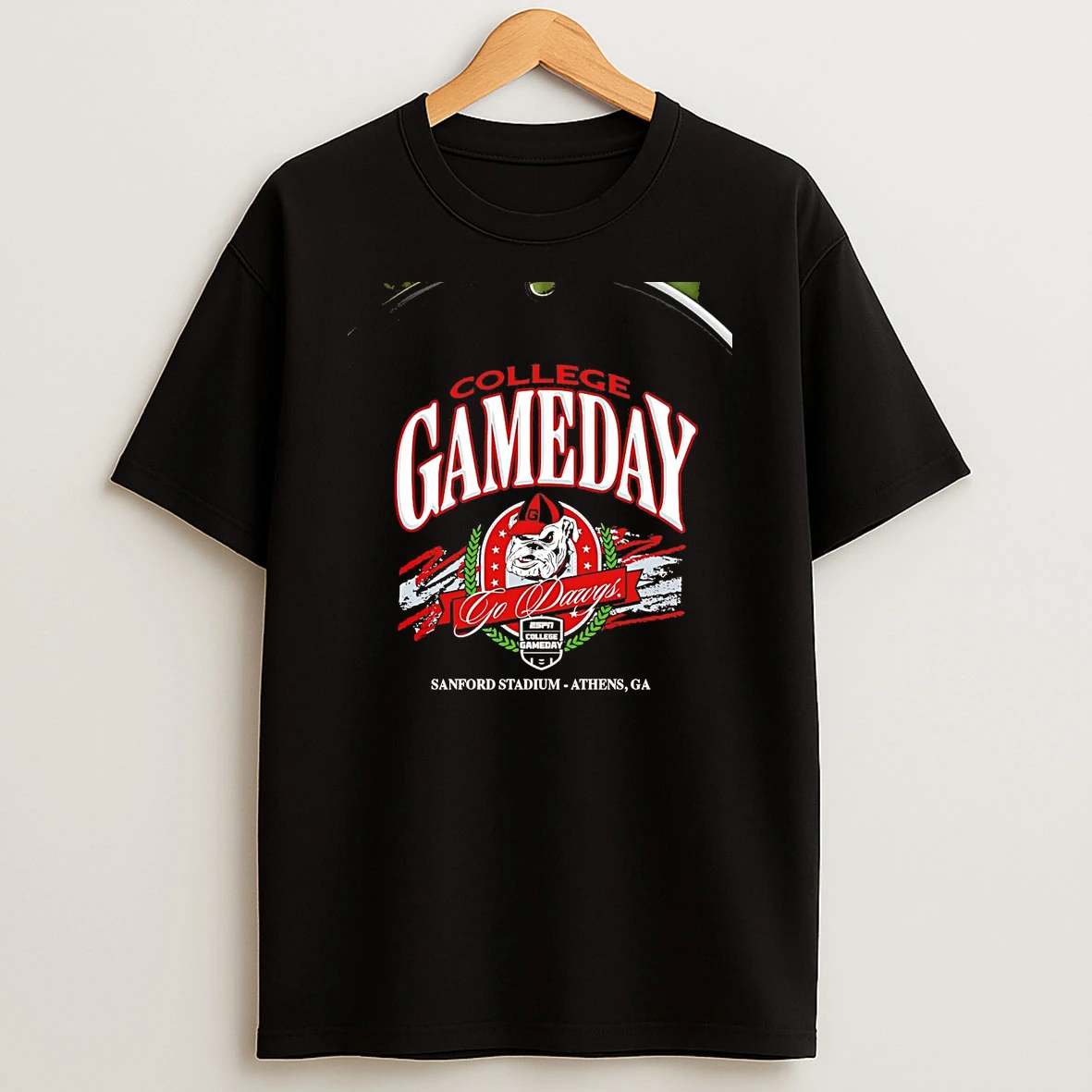 Georgia Bulldogs College Gameday Go Dawgs Chriast T Shirt