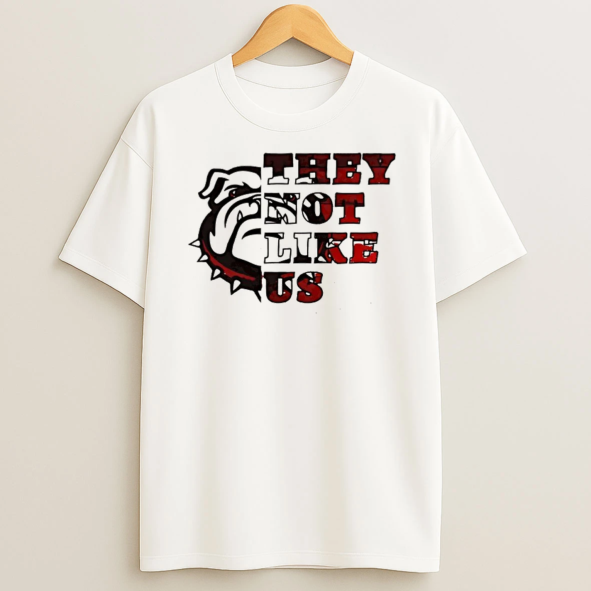 Georgia Bulldogs Hey Not Like Us T Shirt