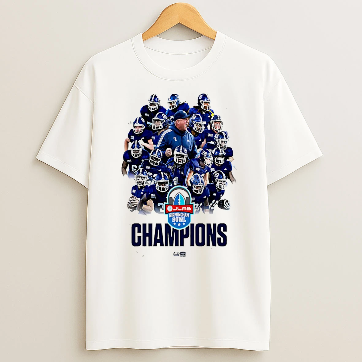 Georgia Southern Eagles 2025 Jlab Birmingham Bowl Champions T Shirt