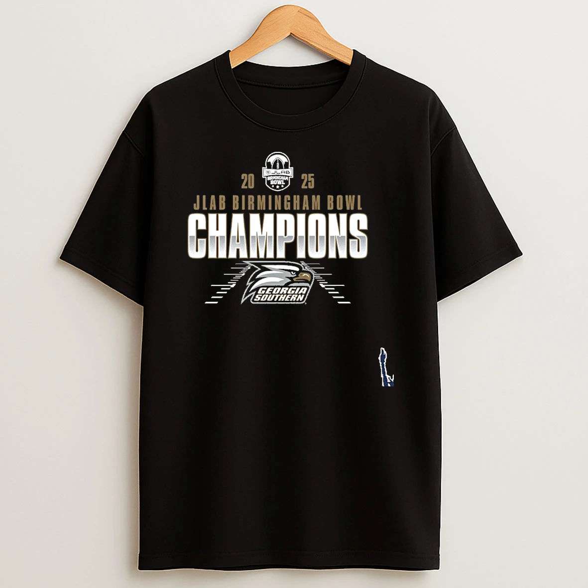 Georgia Southern Eagles Jlab Birmingham Bowl Champions T Shirt