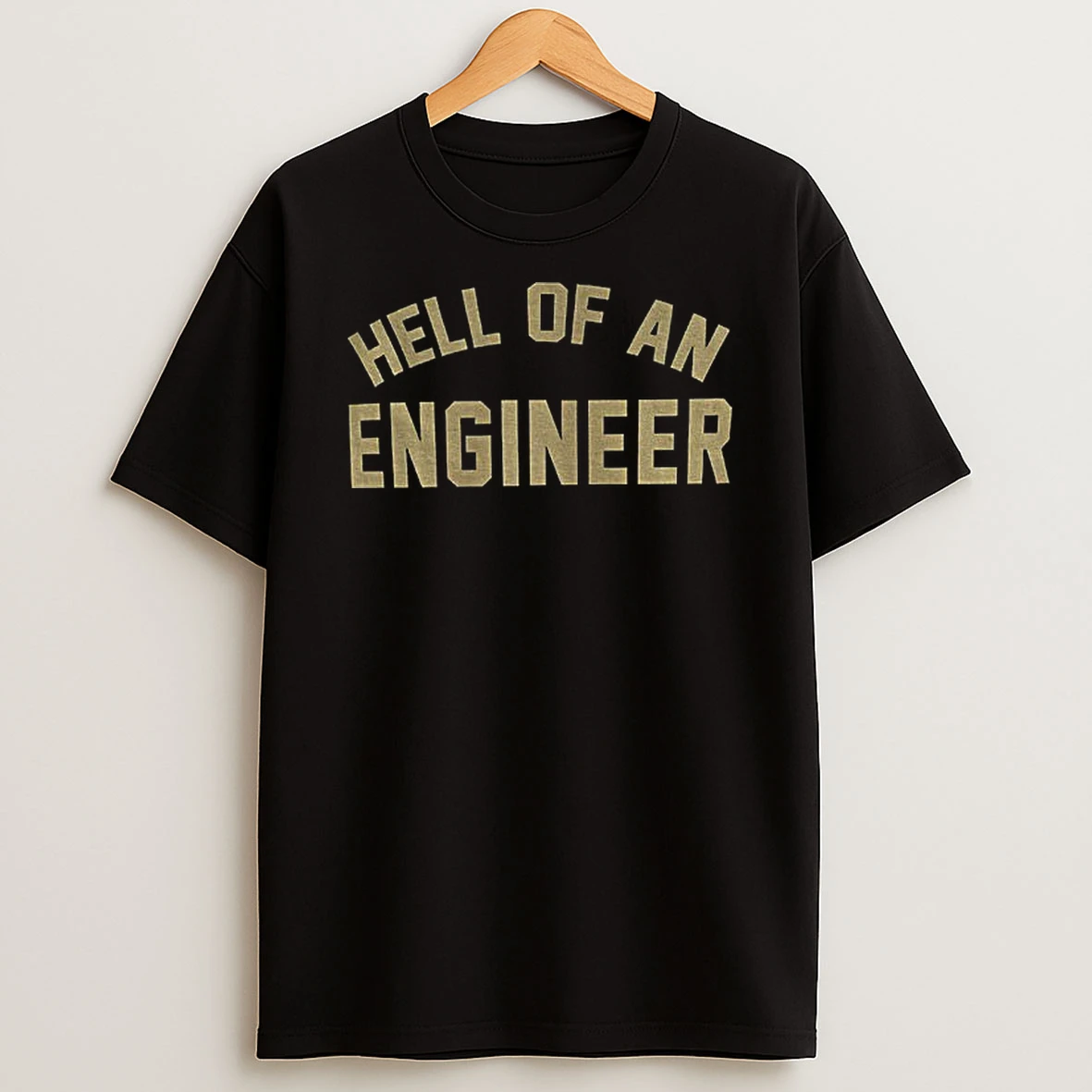 Georgia Tech Hell Of An Engineer Ramblin Wreck T Shirt