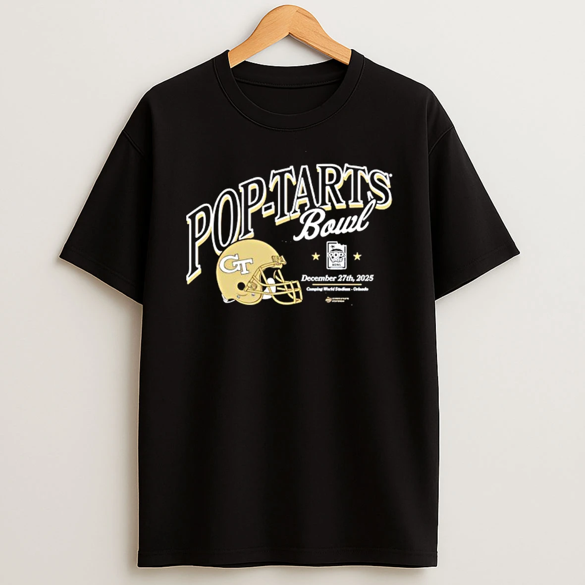 Georgia Tech Pop Tarts Bowl Camping World Stadium T Shirt