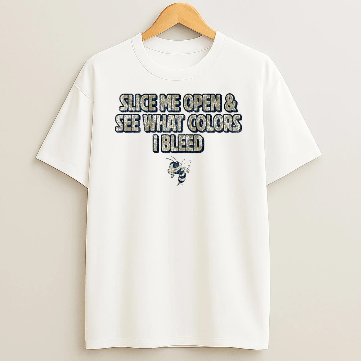 Georgia Tech Yellow Jackets See What Colors I Bleed T Shirt