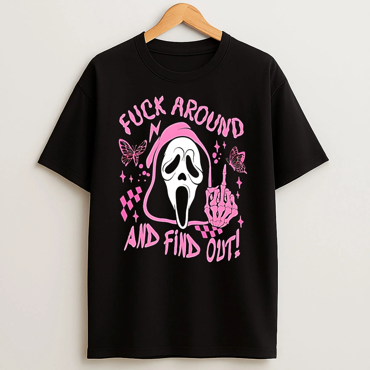 Ghostface Fuck Around And Find Out T Shirt