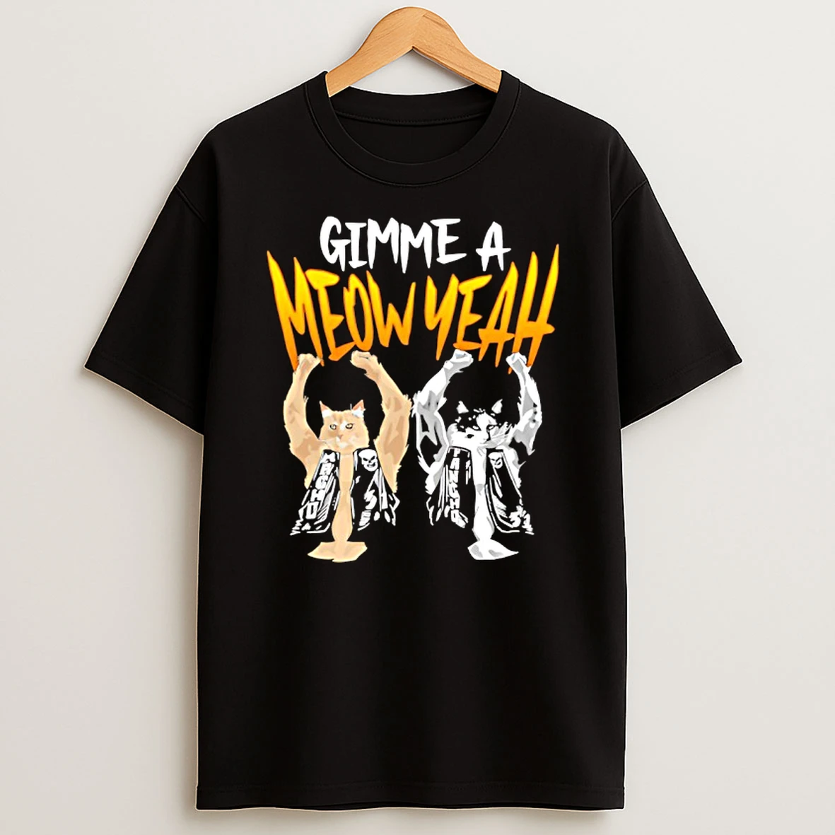 Gimme A Meow Yeah Cat T Shirt