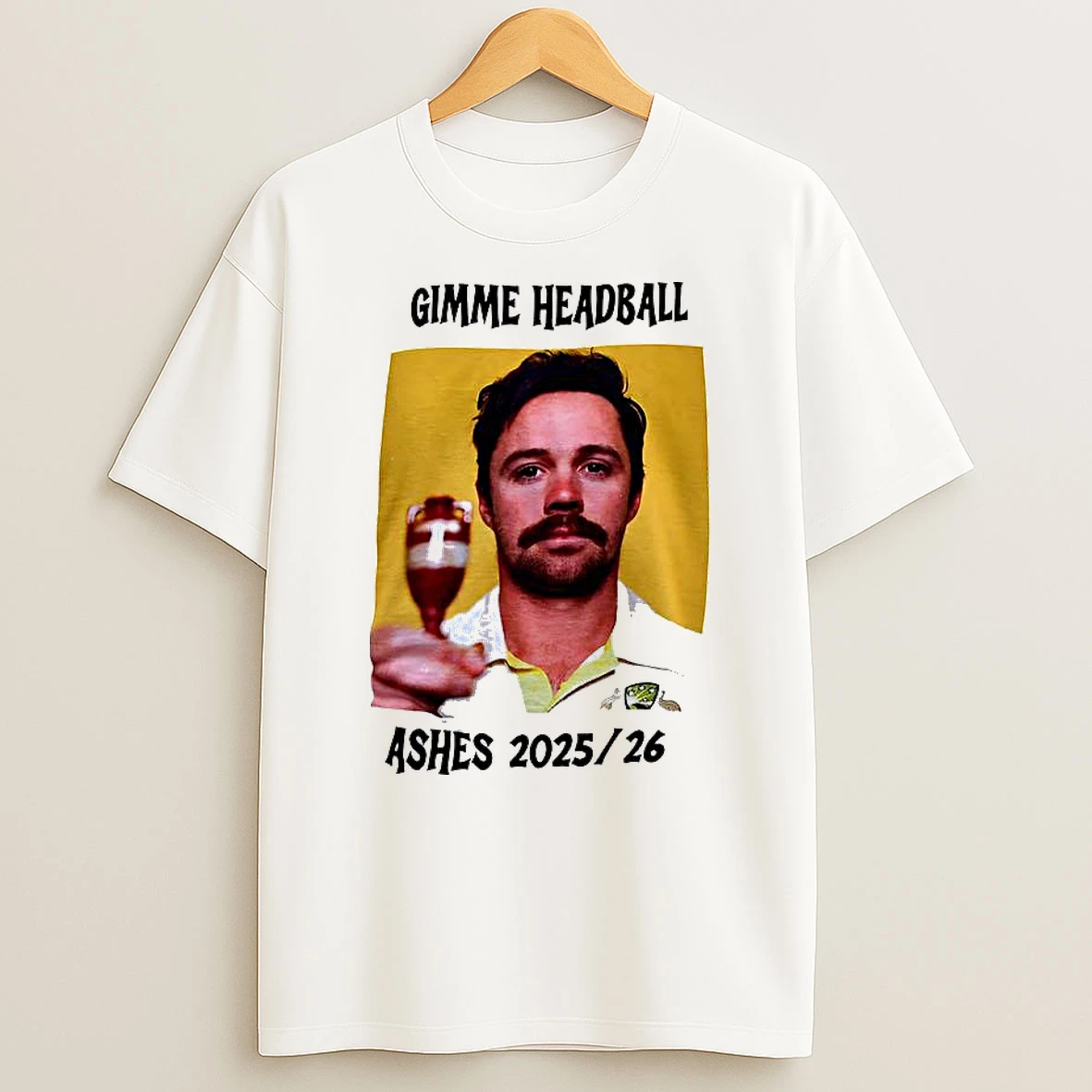 Gimme Headball Ashes 2025 2026 T Shirt