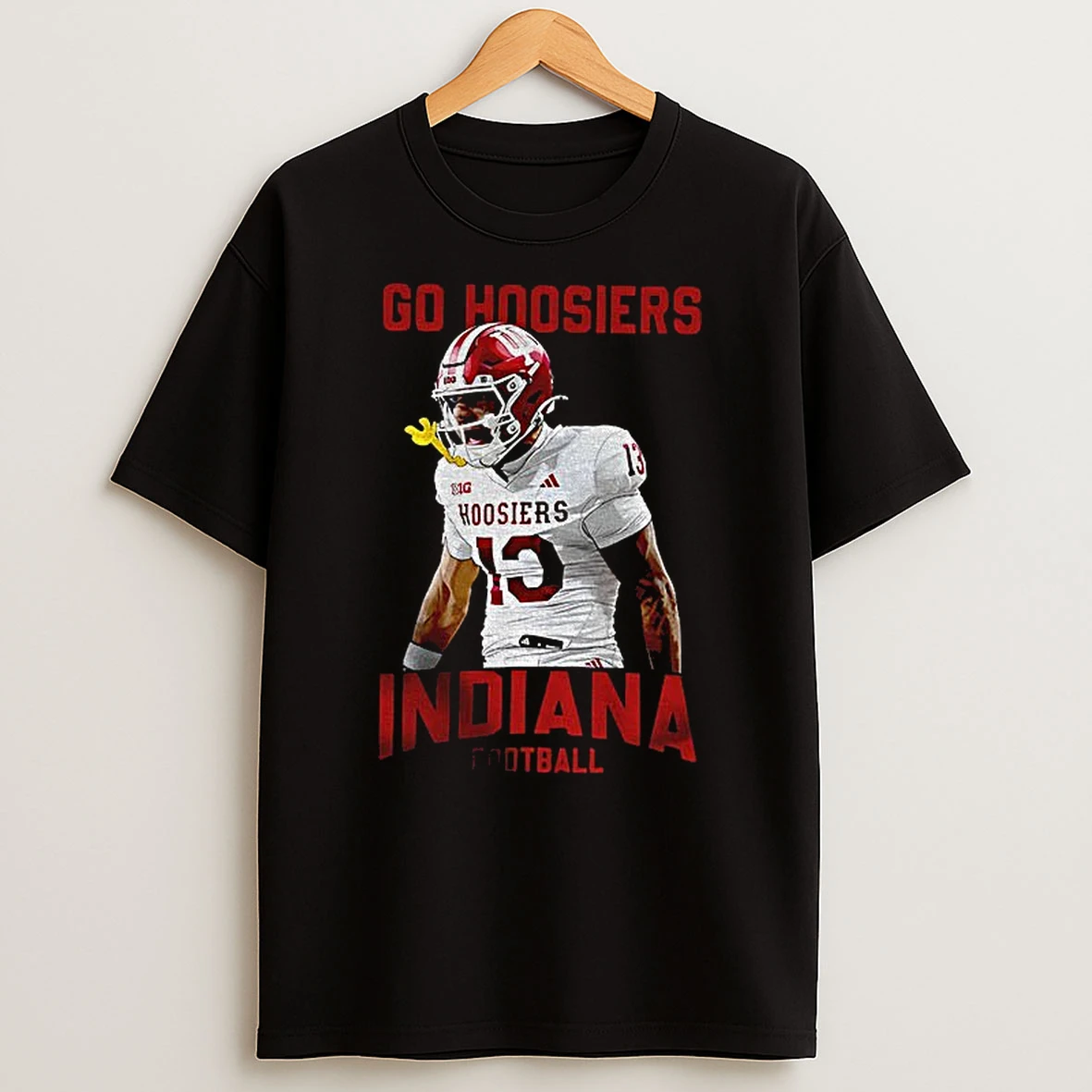 Go Hoosiers Indiana Hoosiers Football Player Big Ten Champions T Shirt