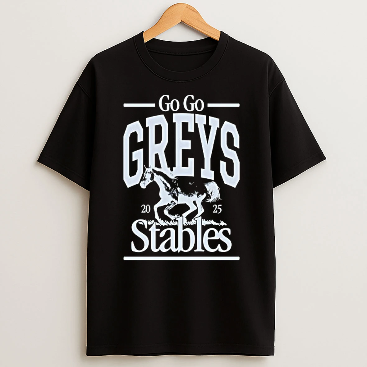 Go Go Greys Stables 2025 T Shirt