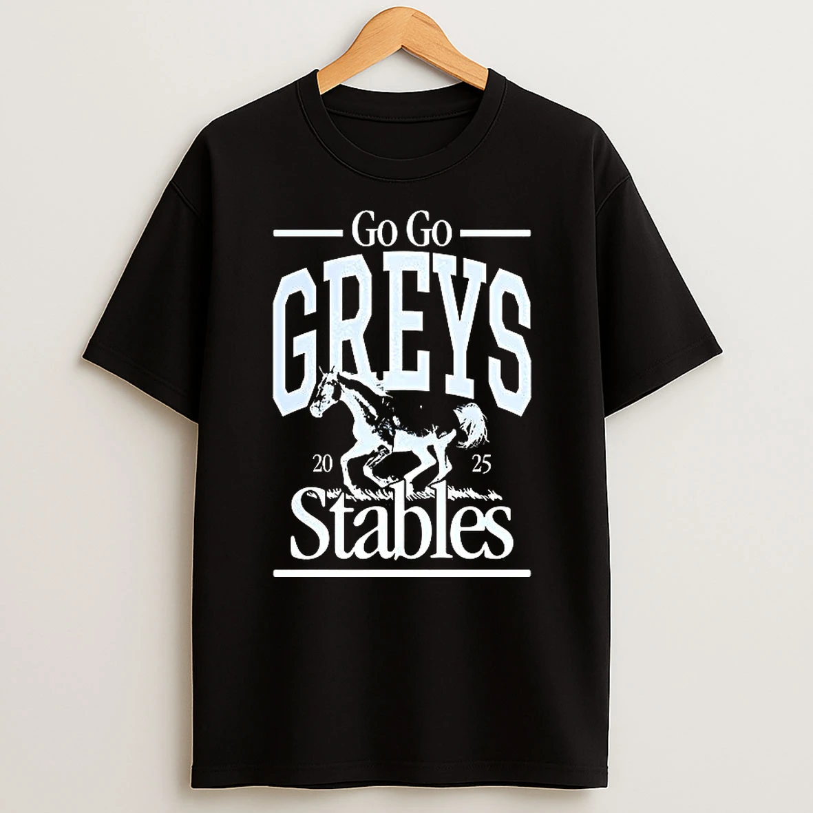 Go Go Greys 2025 Horse T Shirt