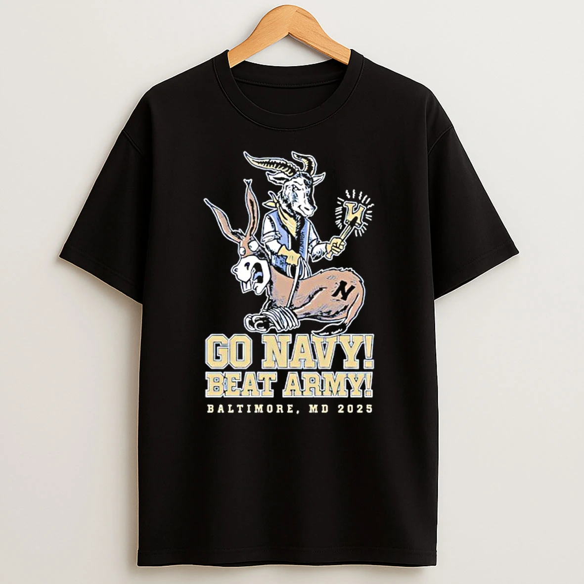 Goat Americas Game An Go Beat Army Baltimore Md 2025 T Shirt