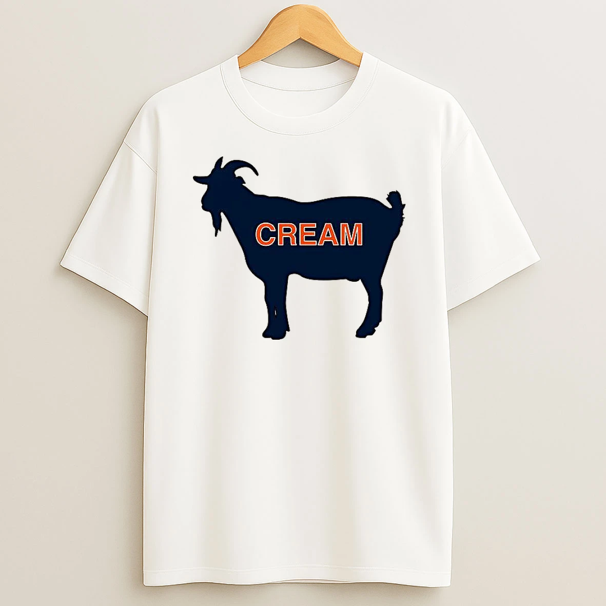 Goat Cream Chicago Bears T Shirt