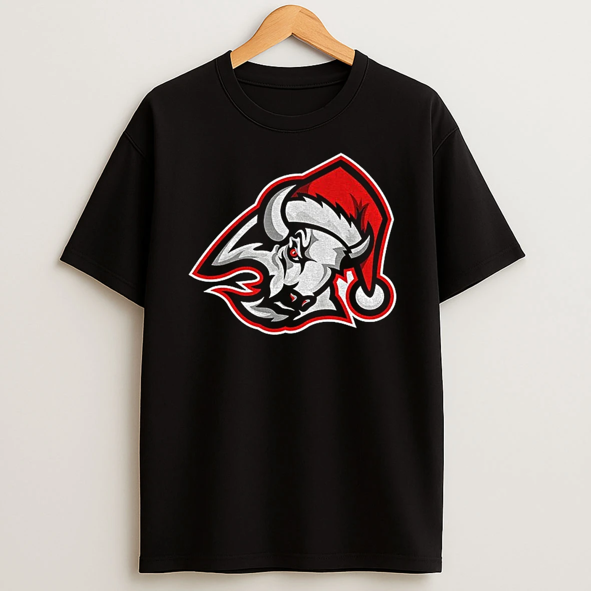 Goathead Santa Hat Buffalo Sabres Nhl Hockey 2025 Merry Christmas T Shirt