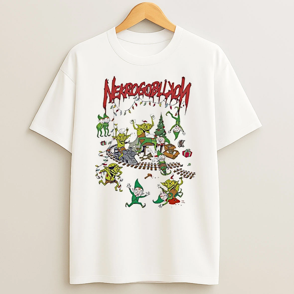 Goblins Vs Elves Dr Knudson Nekrogobllkon T Shirt
