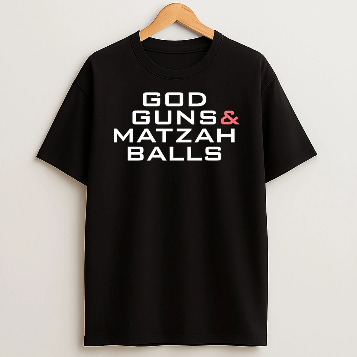 God Guns And Matzah Balls Graphic T Shirt