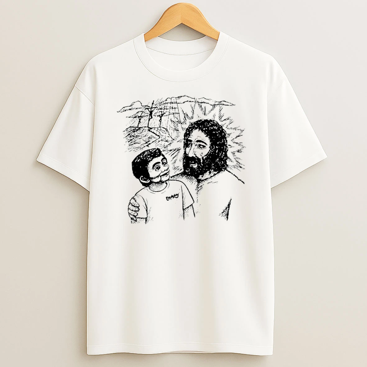 Gods Gift Pocket Graphic T Shirt