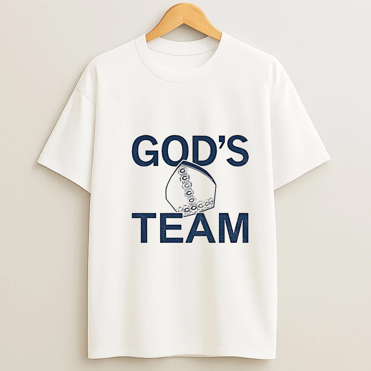 Gods Team Pope Chicago Bears Football 2025 T Shirt