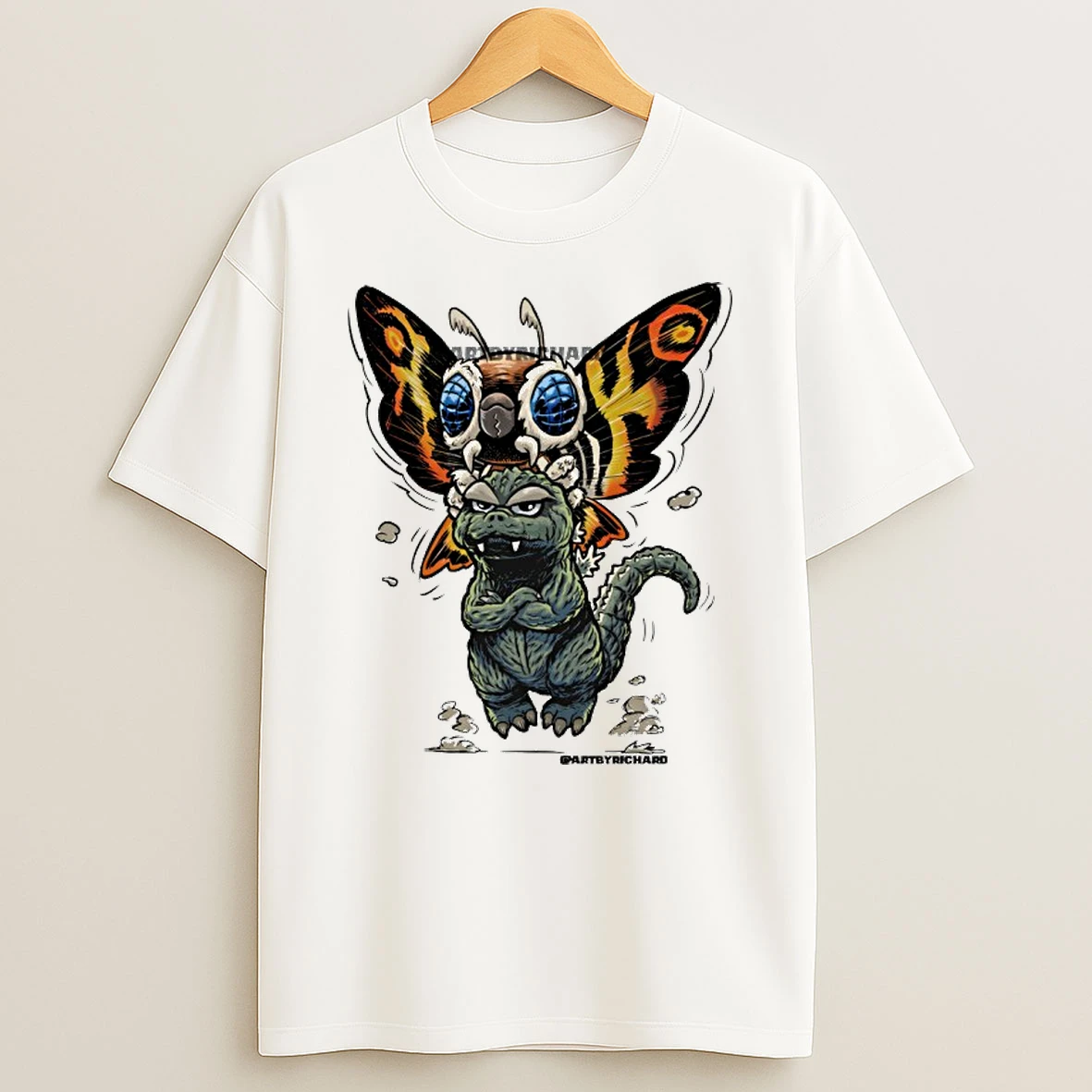 Godzilla X Mothra Yrichard T Shirt