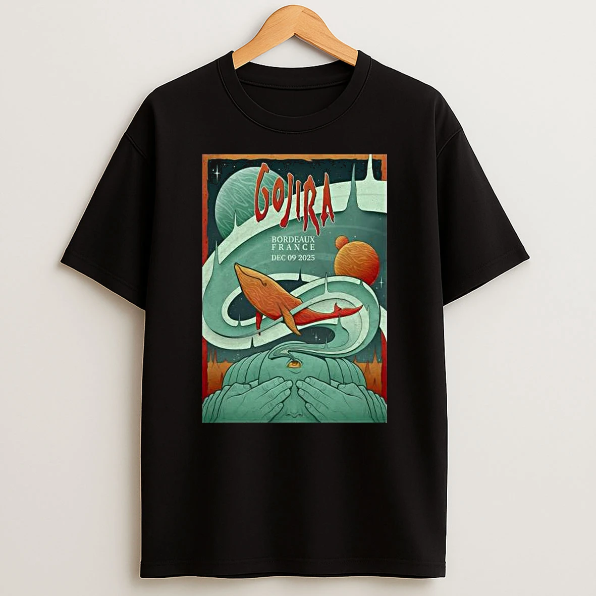 Gojira December 9 2025 In Bordeaux France T Shirt