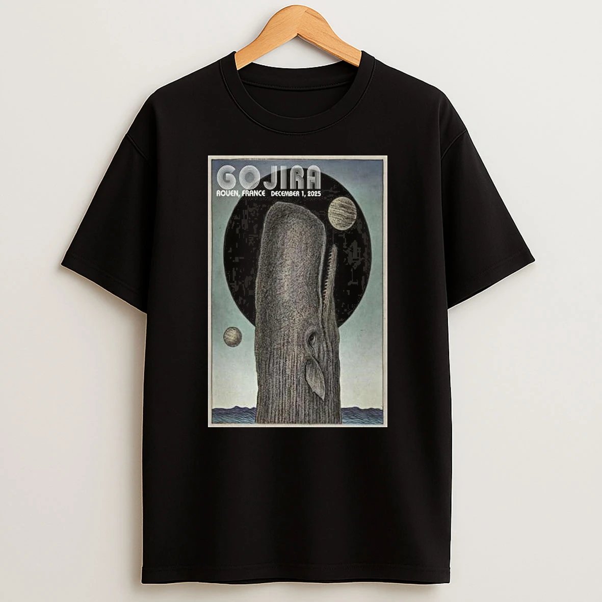 Gojira Rouen France Dec 1 2025 T Shirt