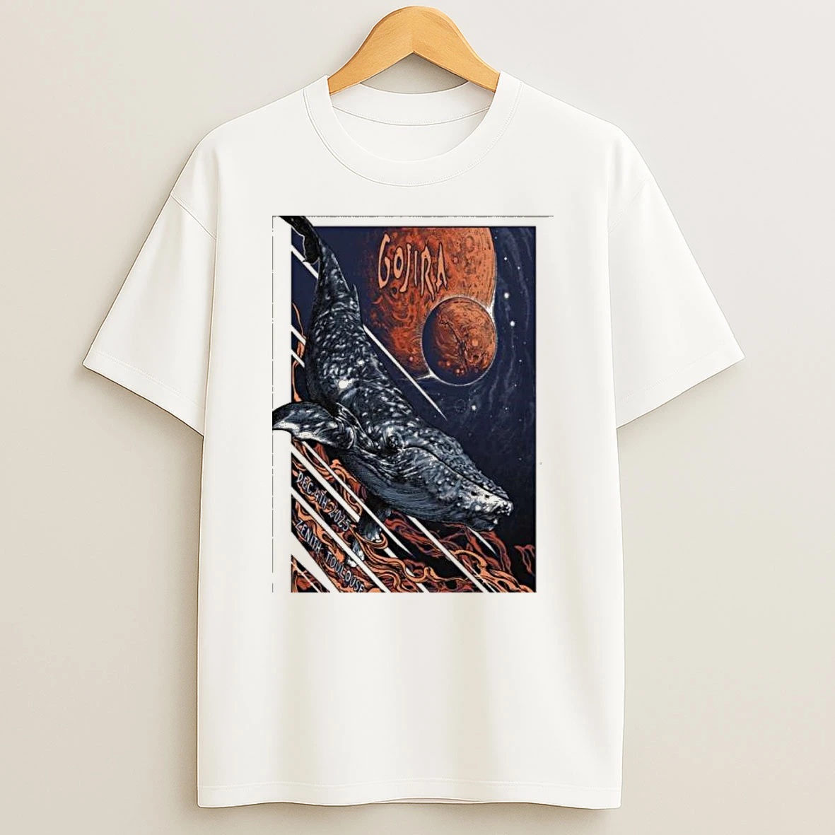 Gojira Toulouse Fr Dec 4 2025 T Shirt