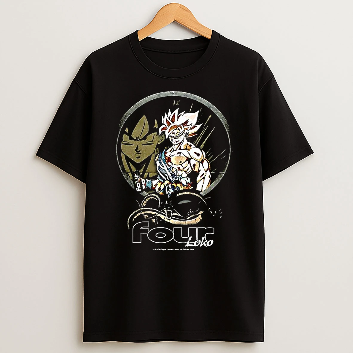 Goku X Four Loko Dragon Ball Z Anime T Shirt