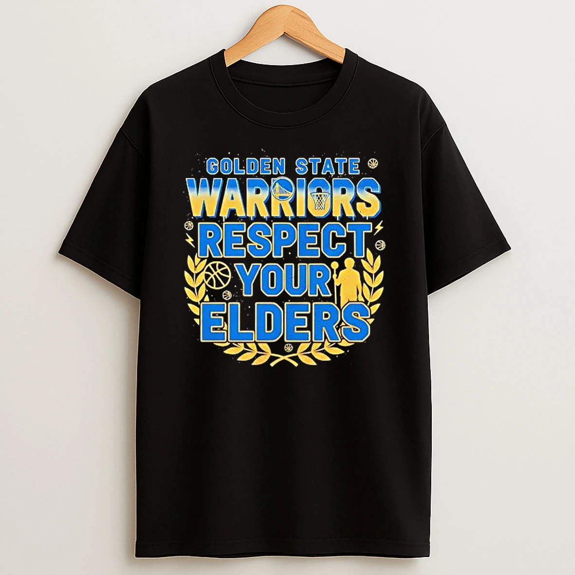 Golden State Warriors Respect Your Elders T Shirt