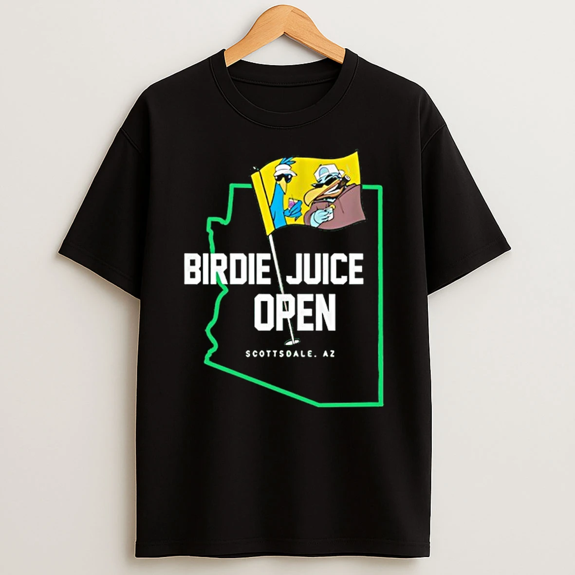 Golf Magazine Birdie Juice Scottsdale T Shirt
