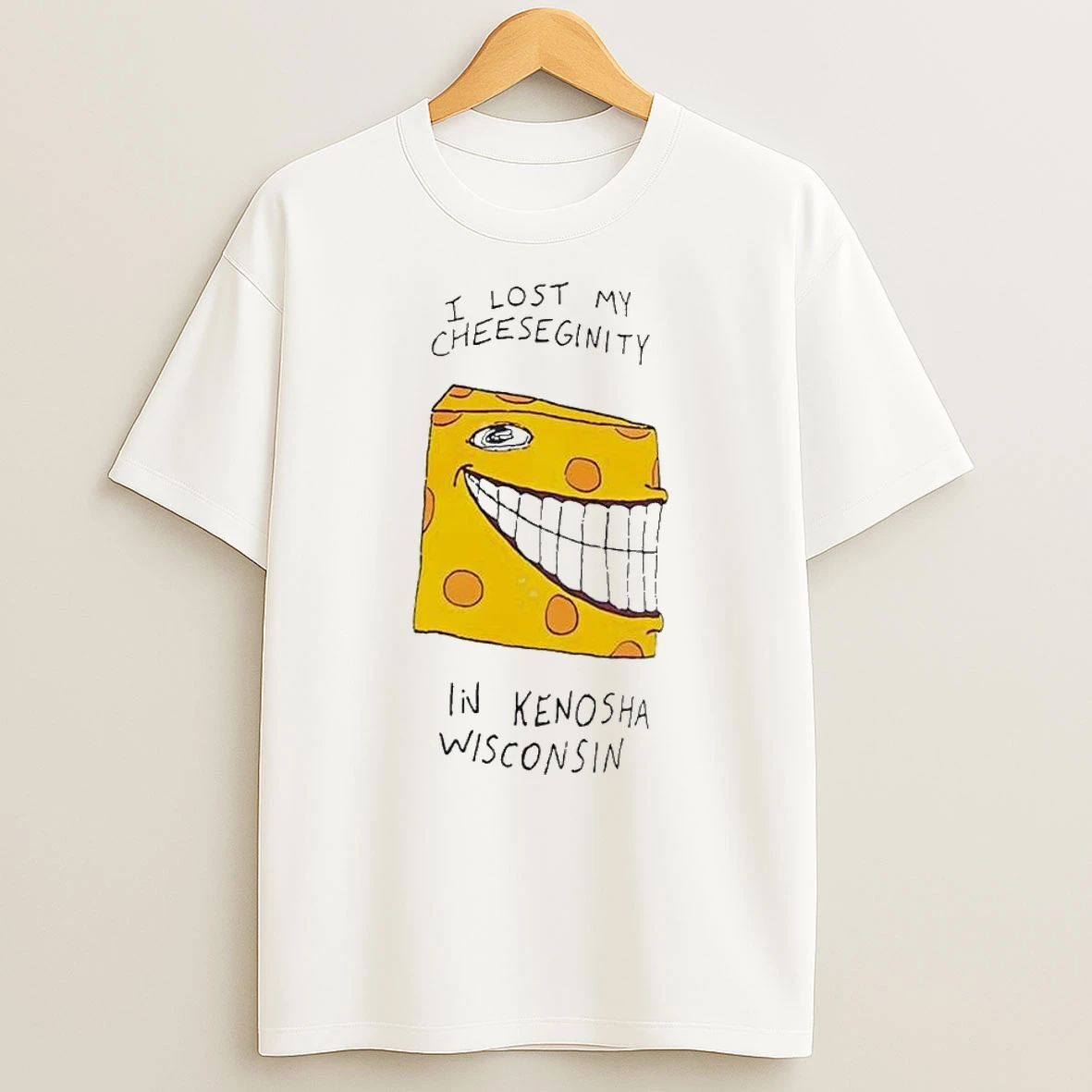 Goobsmooch I Lost My Cheeseginity T Shirt