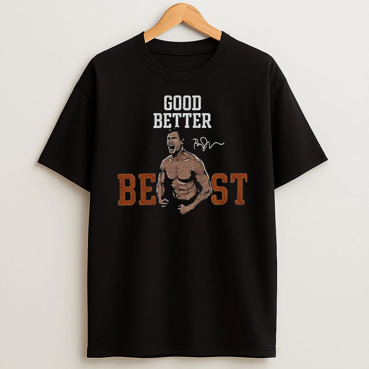 Good Better Best Bears Ben Johnson Off Chicago Bears Signature T Shirt