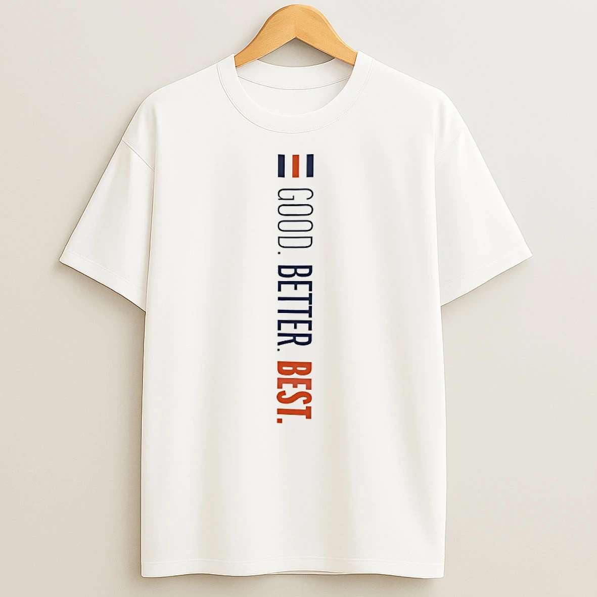 Good Better Best Chicago Bears Logo Vertical Text Circle Tshirt Hoodie