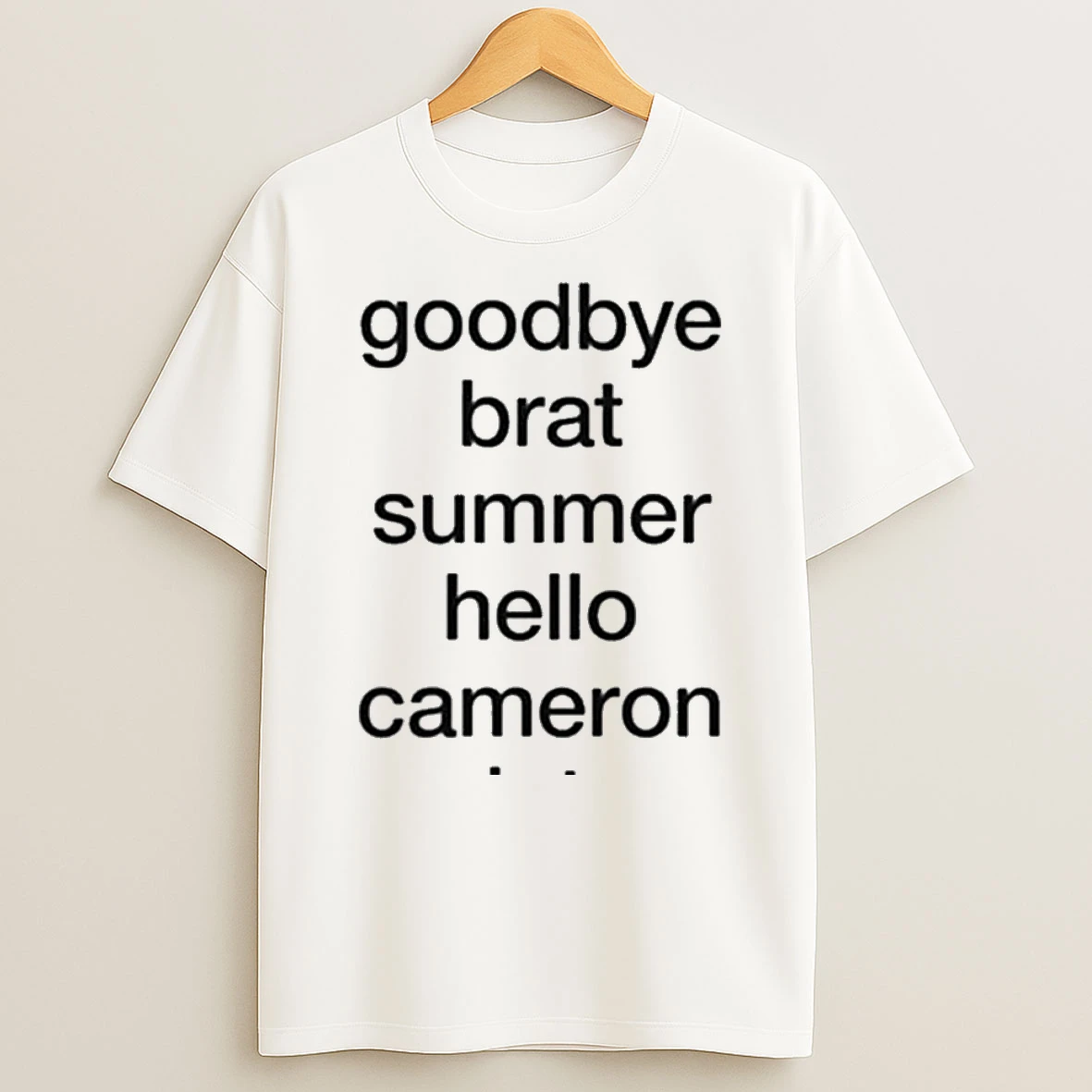 Goodbye Album Summer Hello Artist Winter T Shirt