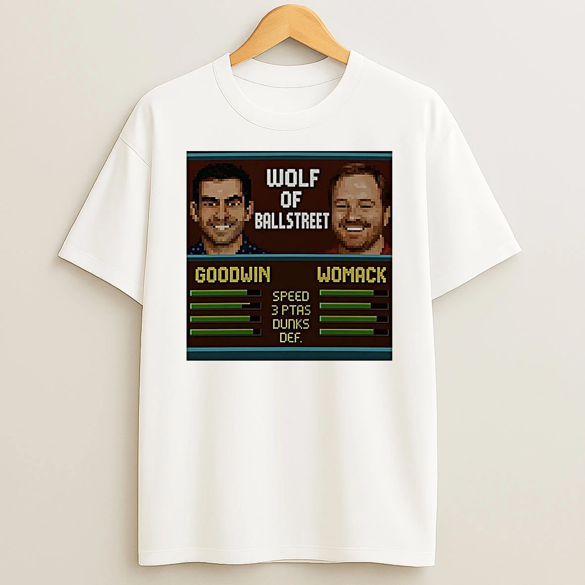 Goodwin And Womack Wolf Of Ballstreet T Shirt