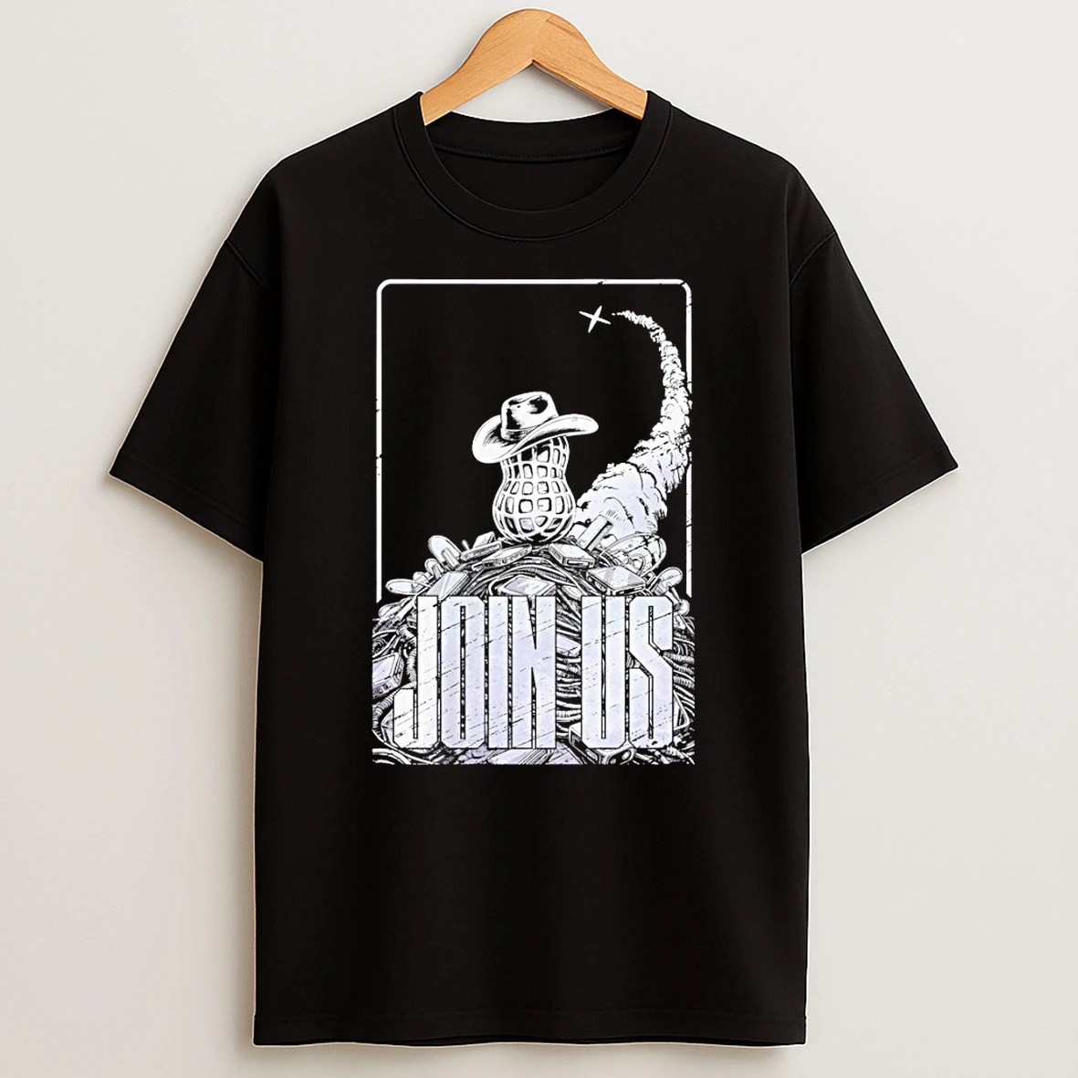 Gooped Up Peanut Join Us Vintage T Shirt