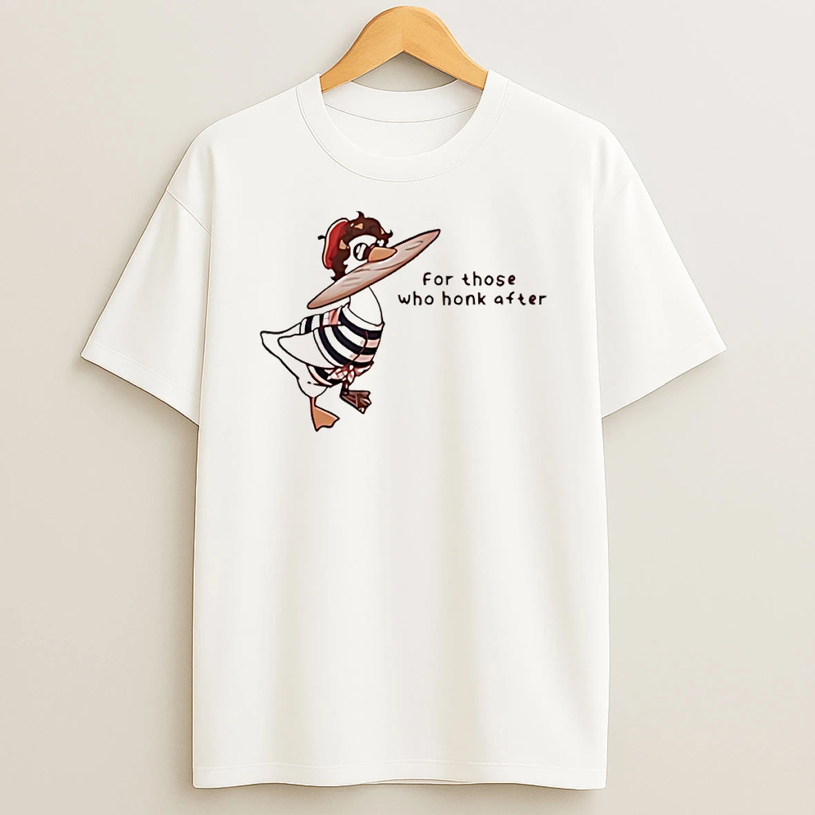 Goosetave For Those Who Honk After Circle T Shirt