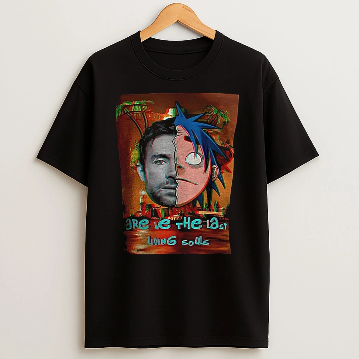 Gorillaz The Mountain Are We The Last Living Souls T Shirt