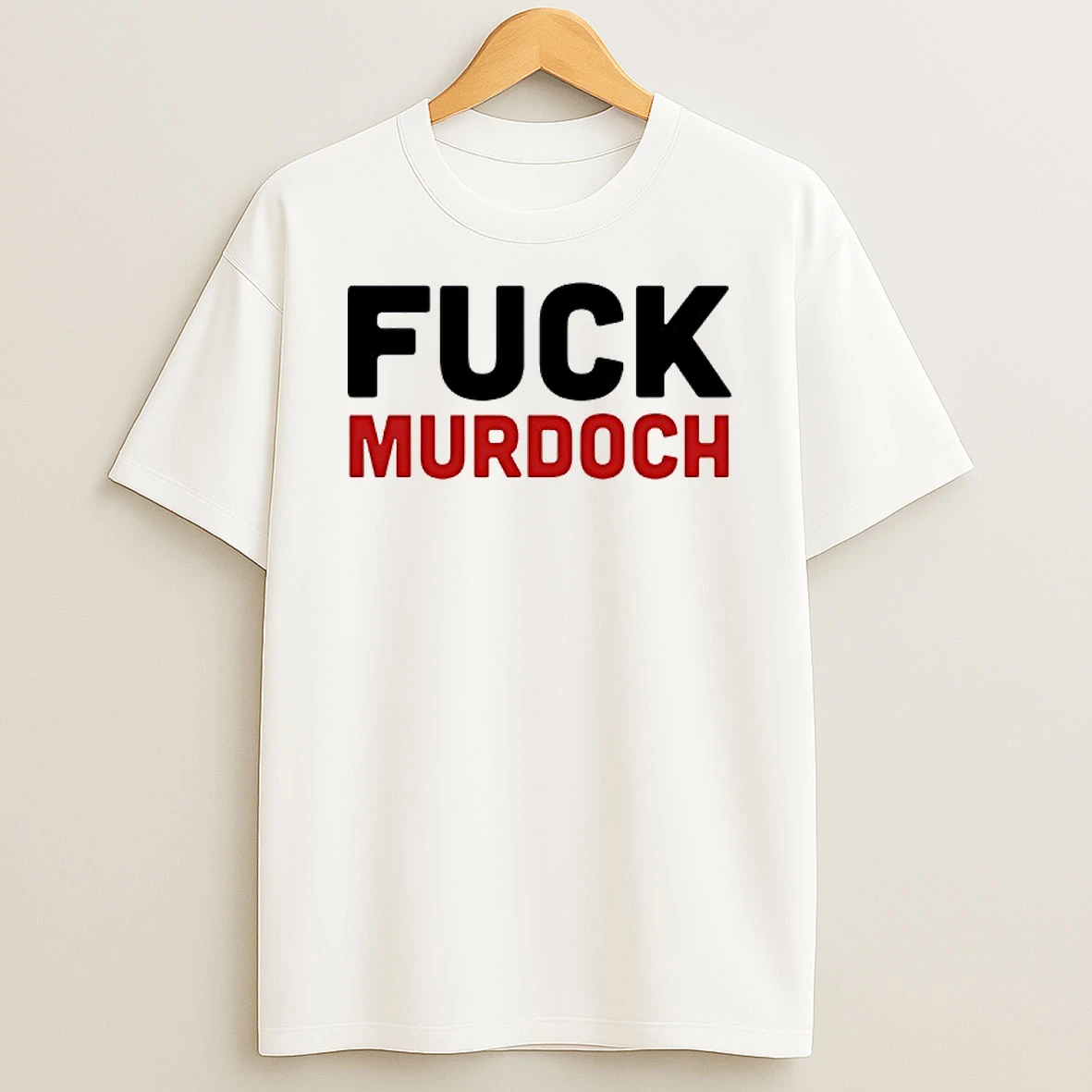 Grace Tame Wearing Fck Murdoch T Shirt